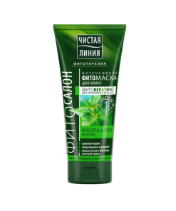 ČISTAJA ĻIŅIJA Intensīva FITOmaska matiem Skaistums un spēks, 200 ml