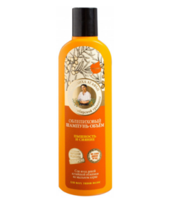 RECEPTY BABUSHKI AGAFJI Oblepikha Šampūns-apjoms matiem Kuplums un Mirdzums, 280 ml