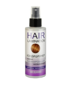BELKOSMEX  HAIR LAMINATION Kondicionieris Laminēšanas efekts nenomazgājams visiem matu tipiem,145 g