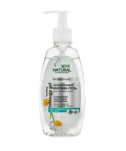 SPA NATURAL Raminantis intymios higienos gelis jautriai odai su ramunėlėmis ir pieno išrūgomis, 250 ml