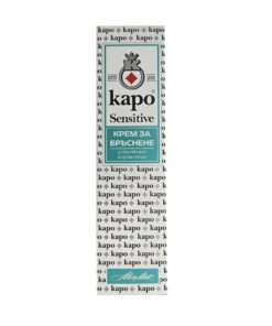 KAPO Sensitive Skutimosi kremas, 100 ml