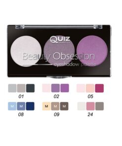 QUIZ Beauty Obsession Acu ēnu palete No 5, 9 g