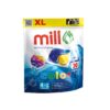 MILL Veļas mazgāšanas kapsulas krāsainai veļai 4 in 1, 690 g (30 x 23 g)