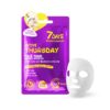 7DAYS Sejas maska Aktīvā ceturtdiena ar peonijas un melleņu ekstraktiem, 28 g