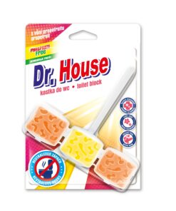 DR.HOUSE Tri Force Grapefruit Tualetes bloks, 45 g