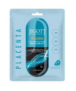 JIGOTT Placenta Auduma sejas maska ar placentas ekstraktu, 27 ml