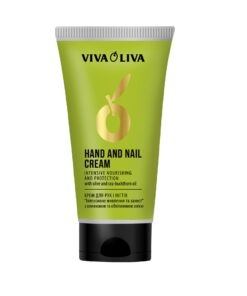 VIVA OLIVA Roku un nagu krēms Intensīva barošana un aizsardzība ar olīveļļu un smiltsērkšķu eļļu, 150 ml