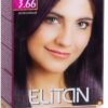 ELITAN Permanent Hair Color Cream Matu krēmkrāsa 3.66 Marokas vīģe, 50/50/30 ml