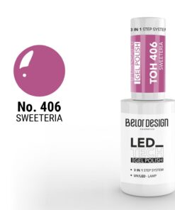 BELOR DESIGN Led Tech Gēllaka, tonis 406, 6 ml
