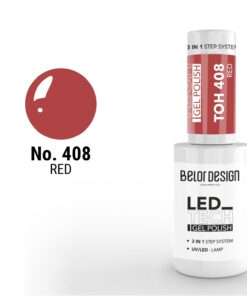 BELOR DESIGN Led Tech Gēllaka, tonis 408, 6 ml