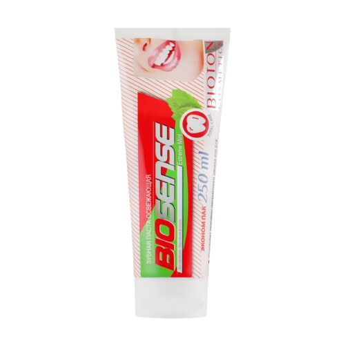BIOSENSE Zobu pasta Extreme Mint, 250 ml – Multilukss