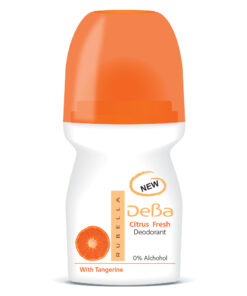 DeBa Citrus Fresh Roll On dezodorants, 50 ml