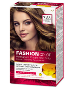 RUBELLA FASHION COLOR Krēmkrāsa Karameļu gaiši-brūns 7.53, 50/50/15 ml