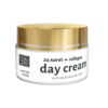 DEAD SEA COLLECTION 24K Gold + Collagen Atjauninošs un atjaunojošs dienas sejas krēms ar 24K zeltu, kolagēnu un Nāves jūras minerāliem, 50 ml