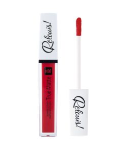 RELOUIS True Matte Šķidrā matēta lūpu krāsa, tonis 02, 4.5 g