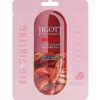 JIGOTT Red Ginseng Auduma sejas maska ar sarkanā žeņšeņa ekstraktu, 27 ml
