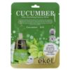 EKEL Cucumber Īpaši mitrinoša auduma sejas maska ar gurķa ekstraktu, 25 ml