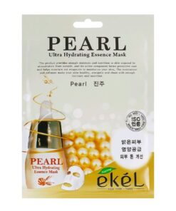 EKEL Pearl Īpaši mitrinoša auduma sejas maska ar pērļu ekstraktu, 25 ml
