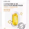 LEBELAGE COENZYME Q-10 Auduma sejas maska ar koenzīmu Q-10, 25 g