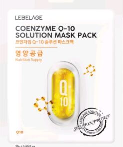 LEBELAGE COENZYME Q-10 Auduma sejas maska ar koenzīmu Q-10, 25 g