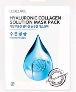 LEBELAGE HYALURONIC COLLAGEN Auduma sejas maska ar kolagēnu un hialuronskābi, 25 g