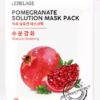 LEBELAGE POMEGRANATE Auduma sejas maska ar granātābolu ekstraktu, 25 g