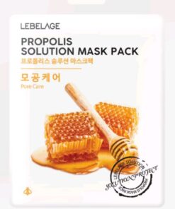 LEBELAGE PROPOLIS Auduma sejas maska ar propolisa ekstraktu, 25 g
