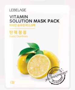 LEBELAGE VITAMIN Auduma sejas maska ar vitamīniem, 25g