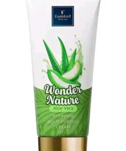 FAMIREL Wonder Nature Atsvaidzinošs daudzfunkcionāls ķermeņa krēms Alveja, 180 ml