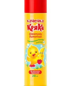 PĪLĪTE KRJAKA Bērnu šampūns ar banānu aromātu un F vitamīnu, 250 ml