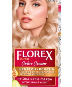 FLOREX SUPER Noturīga matu krēmkrāsa Nr.11.0 Pērļu blondīne, 2x25/25ml, 10 ml