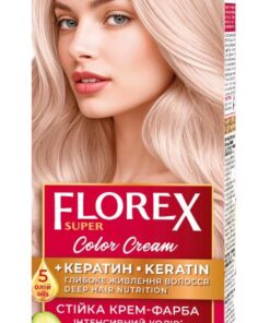 FLOREX SUPER Noturīga matu krēmkrāsa Nr. 9.2 Pērle, 2x25/25ml, 10 ml