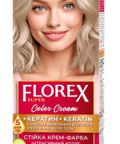 FLOREX SUPER Noturīga matu krēmkrāsa Nr. 9.3 Platīna blondīne, 2x25/25ml, 10 ml