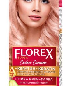 FLOREX SUPER Noturīga matu krēmkrāsa Nr. 9.5 Sniega ūdens, 2x25/25ml, 10 ml