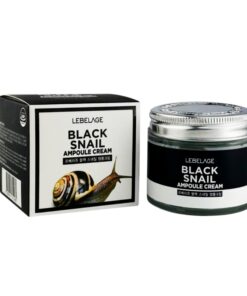 LEBELAGE Black Snail Ampulu krēms ar gliemežu mucīna ekstraktu, 70 ml