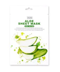 TENZERO Aloe Auduma sejas maska ar alvejas ekstraktu, 25 ml