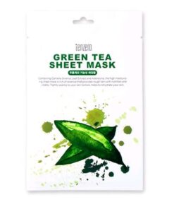 TENZERO Green Tea Auduma sejas maska ar zaļās tējas ekstraktu, 25 ml