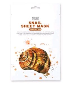 TENZERO Snail Auduma sejas maska ar gliemežu mucīna ekstraktu, 25 ml