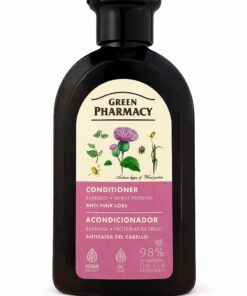 GREEN PHARMACY Kondicionieris pret matu izkrišanu Diždadzis un kviešu proteīni, 300 ml