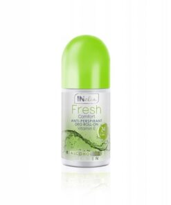 INELIA Fresh Comfort Rullīšu dezodorants antiperspirants ar E vitamīnu, 50 ml