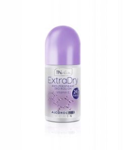 INELIA ExtraDry Rullīšu dezodorants antiperspirants ar E vitamīnu, 50 ml