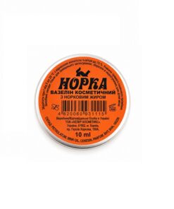 NORKA Kosmētiskais vazelīns - krēms ar ūdeļu eļļu, 10 g