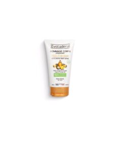 EVOLUDERM Huile Precieuse Mitrinošs ķermeņa skrubis sausai ādai, 150 ml