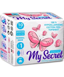 MY SECRET higiēniskās paketes Sensitive, 10 gab.