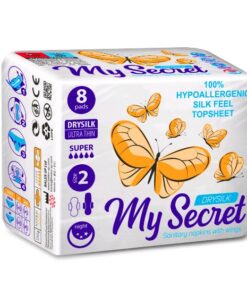 MY SECRET higiēniskās paketes Drysilk, 8 gab.