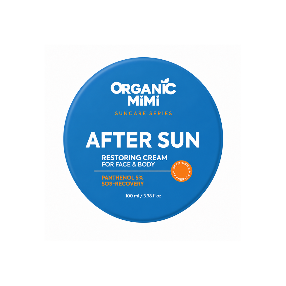 Organic Mimi After Sun Atjaun.krēms sejai un ķerm., 100 ml