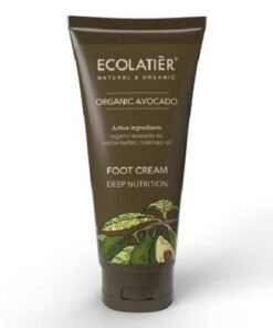 ECOLATIER Organic Avocado Kāju krēms Dziļa barošana, 100 ml