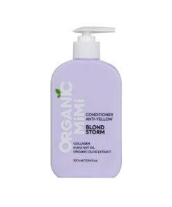 ORGANIC MIMI Blond Storm Anti-Yellow Kondicionieris balinātiem matiem, 300 ml
