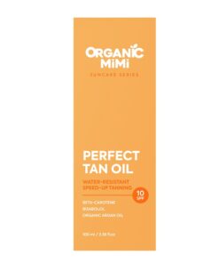 Organic Mimi Suncare Series Iedegumu veicin.eļļa SPF 10, 100 ml