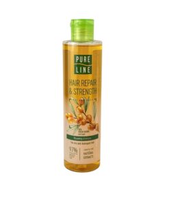 PURE LINE Atjaunojošs šampūns sausiem un bojātiem matiem ar smiltsērkšķu ekstraktu, 250 ml